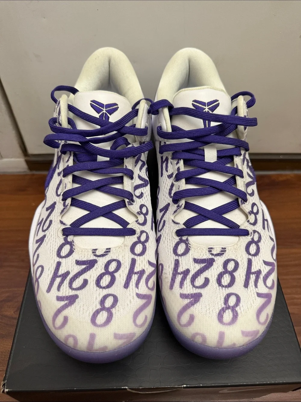 Nike Purple & White Kobe 8